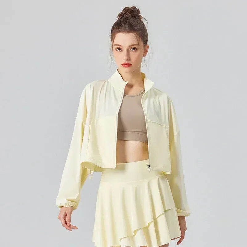 Lunence™ Cropped Active Jacket