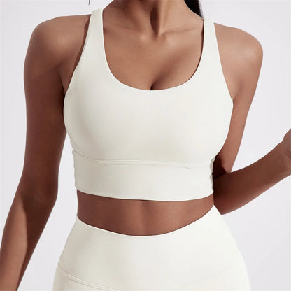 Lunence SculptSupport™ Cross Back Sports Bra