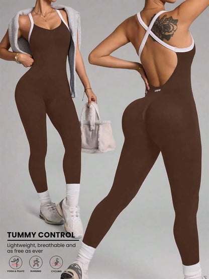 Lunence SculptFlex™ Scrunch Jumpsuit