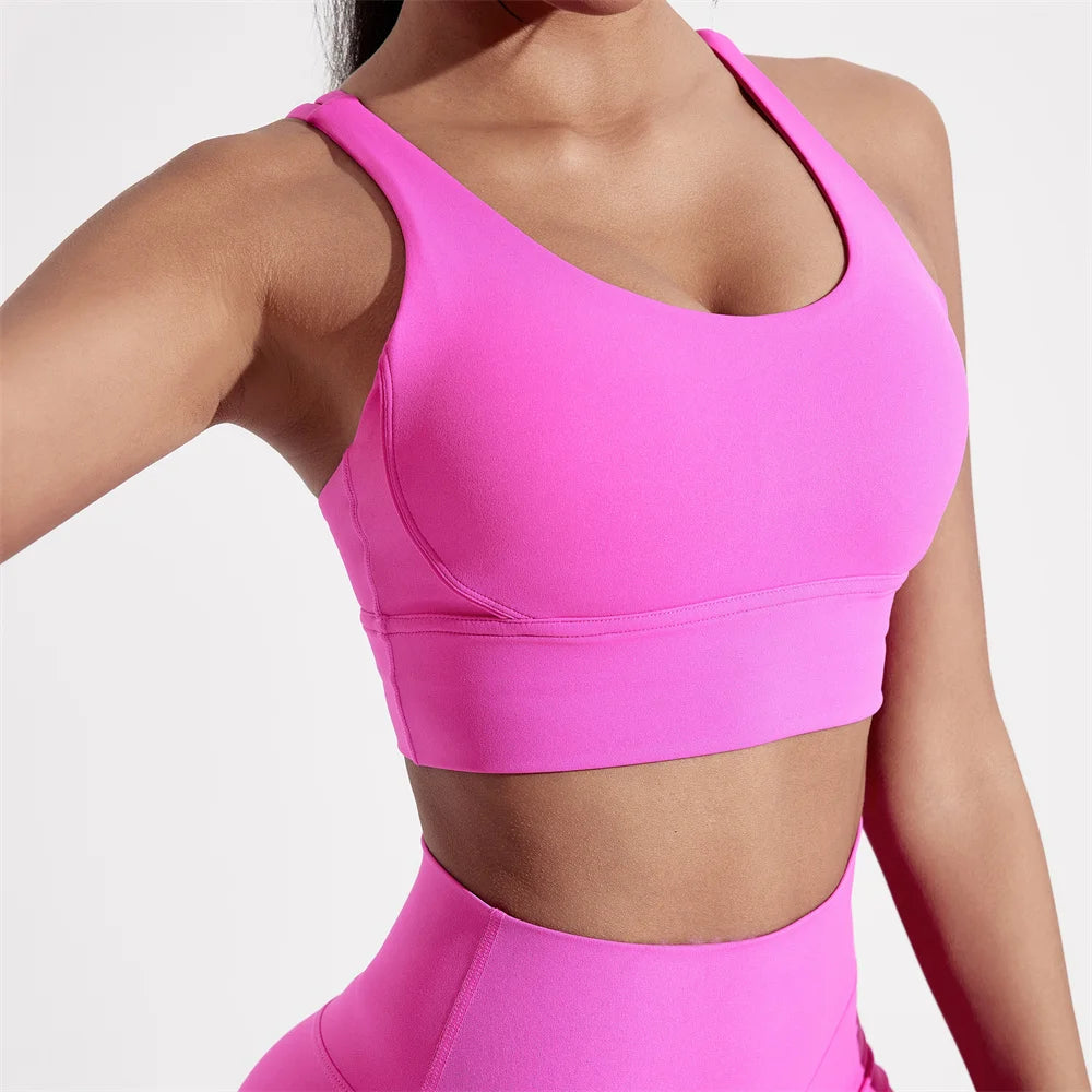 Lunence SculptSupport™ Cross Back Sports Bra