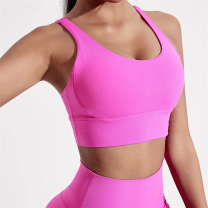 Lunence SculptSupport™ Cross Back Sports Bra