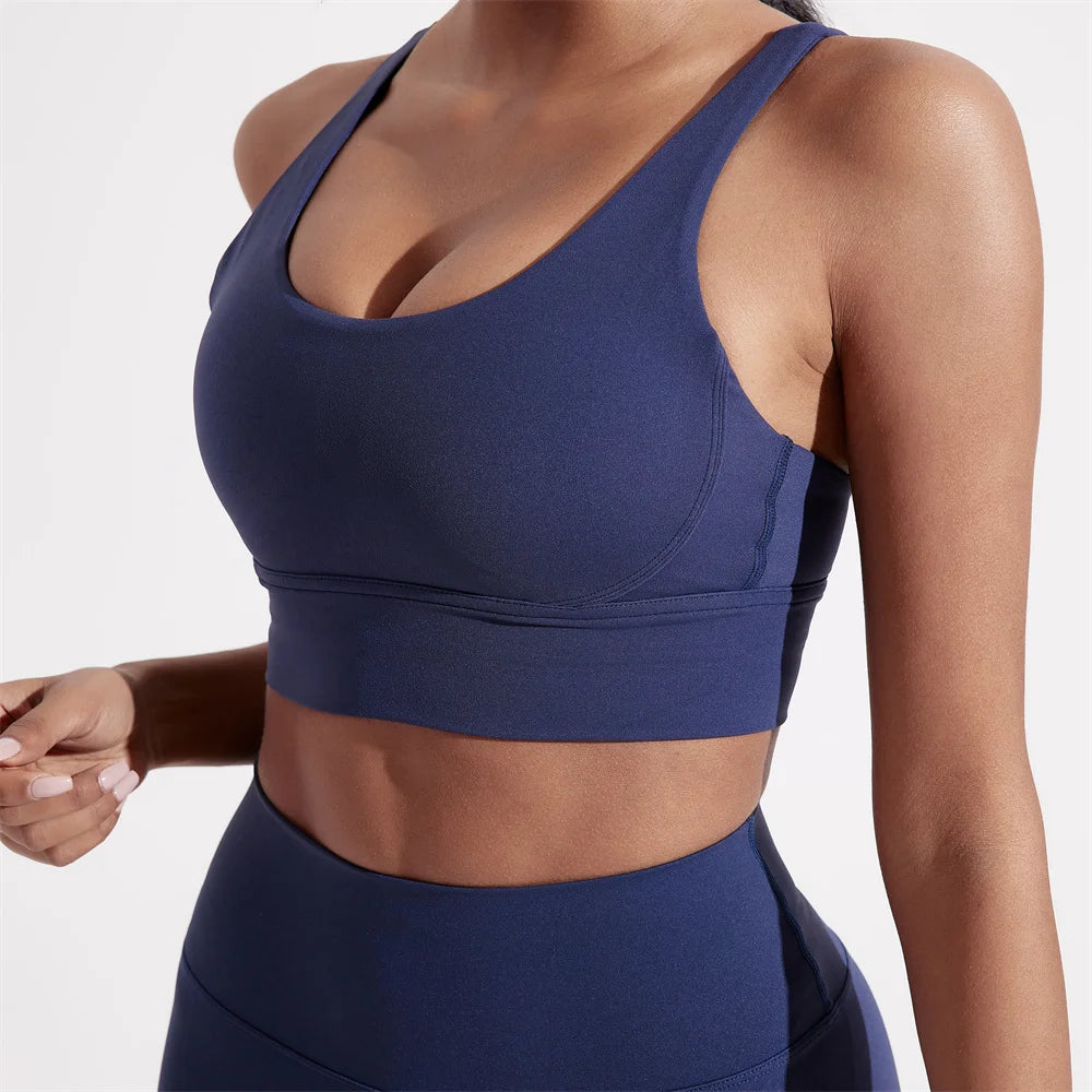 Lunence SculptSupport™ Cross Back Sports Bra