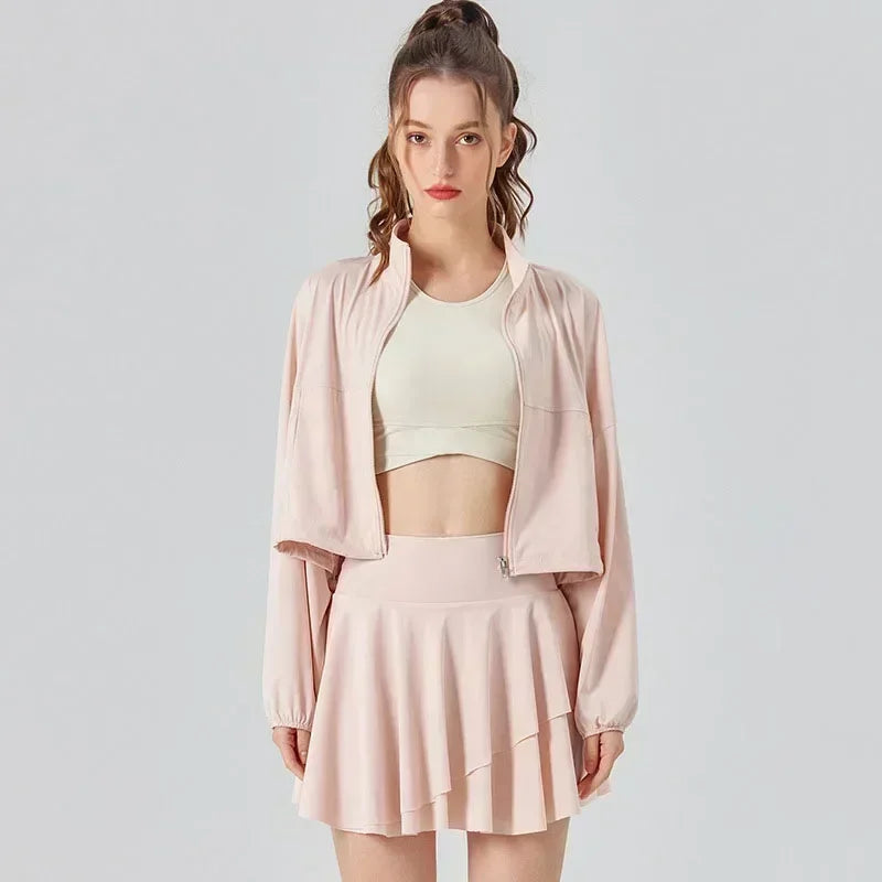 Lunence™ Cropped Active Jacket