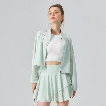 Lunence™ Cropped Active Jacket